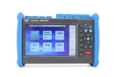 OTDR SM Rango Dinámico 40/38dB con OPM, Pantalla Touchscreen